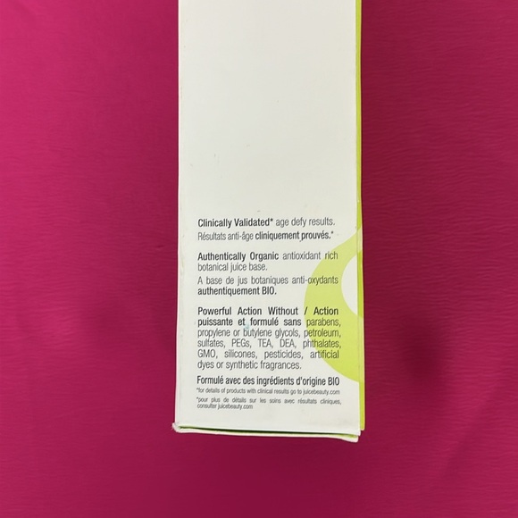 Juice Beauty GREEN APPLE® Brightening Essence !! 4fl.oz./120 ml.   New in box !! - Picture 6 of 11